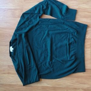 *SOLD* Club Monaco Men's Pine Green Merino Wool Crewneck Sweater